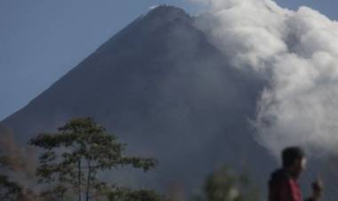 Hujan Abu Tipis dari Merapi Terjadi di Musuk Boyolali 