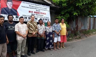 Ihsan Yunus Kunjungi Jalan Setapak Bantuan BUMN di Jambi, Ini Janjinya…