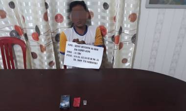 Simpan Sabu, Kuli Bangunan Tabir Selatan Merangin Ditangkap Polisi