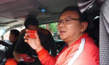 Penasaran Siapa Wanita yang Duduk di Sebelah Ahok saat di Mobil? Ini Dia