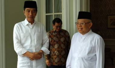 Tiba di Lokasi Debat, Ini Setelan Jokowi