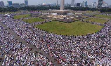 Aksi Munajat 212 Besok di Monas, Begini Kata Polisi