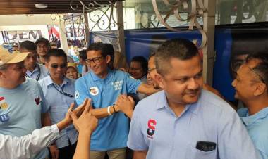 Tepis Tafsir Pihak Lain Soal Pidato AHY, Sandiaga: Demokrat dan Koalisi Adil Makmur Makin Solid