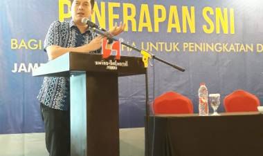 Pembicara di BSN, Ihsan Yunus: Standarisasi UMKM di Jambi Penting untuk Daya Saing Produk Nasional