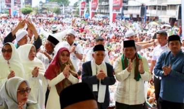 Maruf Amin Akui Ketat Persaingan di Sumut