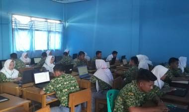 547 SIswa MA di Sarolangun Ikuti UAMBN, Ternyata Listrik Sempat Padam