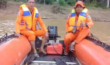 Delapan Jam Berlalu, Korban Tenggelam di Desa Jelutih Belum juga Ditemukan