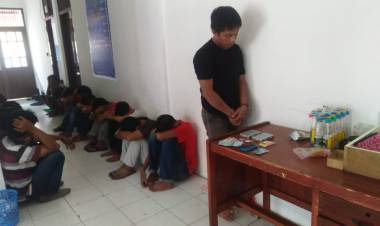 Di Pulau Pandan Jambi, Kurir Narkoba Ini Biasa Jual Hingga 3 Gram Sabu