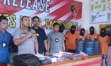 Empat Pelaku Pembunuhan Sopir Truk Galon Diringkus Polisi