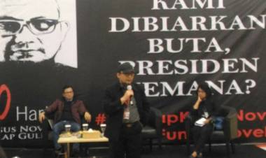 Wadah Pengawai KPK Gelar Pagelaran Musik #2TAHUNNOVEL