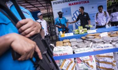 Coba Kabur, Anggota BNN Jambi Tembak Kurir Sabu