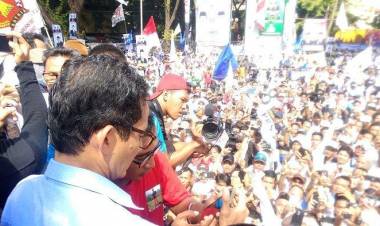 Sandiaga: Sumbangan Masyarakat Tunjukkan Keinginan Perubahan