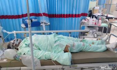 12 Tahun Cek cok, Menantu Bakar Mertua