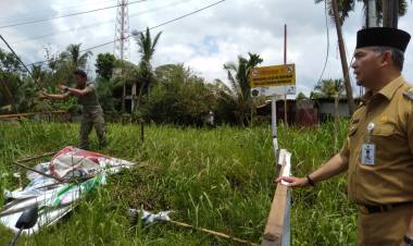 Masa Tenang Pemilu, Walikota Fasha Turun Gunung Tertibkan APK 
