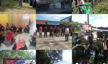 Bawaslu Bersihkan Seribuan APK di Batanghari