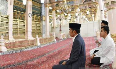 Presiden Ziarah ke Makam Nabi Muhammad SAW