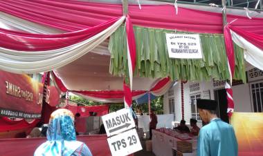 Begini Antusias Warga Ikuti PSU di TPS 29