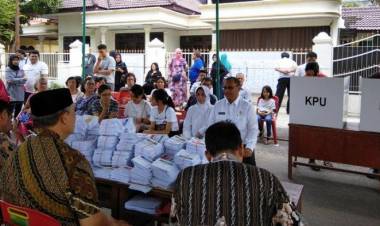 Lagi Hitung Suara, Ketua KPPS di Riau Terserang Stroke