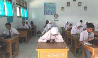 Gunakan Komputer Canggih, 11.545 Siswa SMP Ikuti UNBK