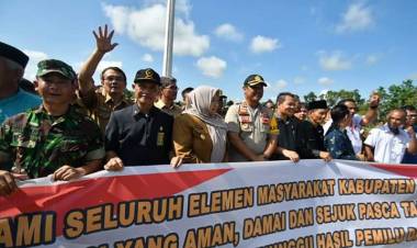 Pemkab dan Polres Komitmen Jaga Kondusifitas Situasi di Muarojambi Pasca Pemilu