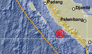 Banjir Belum Usai, Bengkulu Dilanda Gempa 5,3 SR