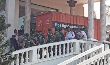 Dikawal Ketat, Begini Suasana Pleno Terbuka KPU Muarojambi