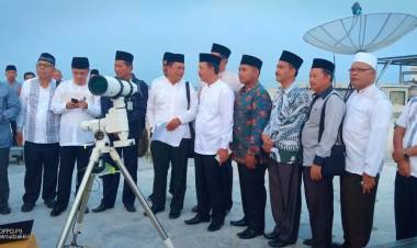Ini Hasil Hisab Sistem Ephemeris Awal Ramadhan di Jambi