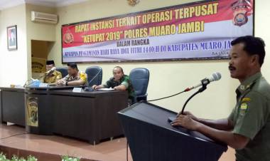 Polres Muarojambi Petakan Kesiapan Pengamanan Lebaran Idul Fitri