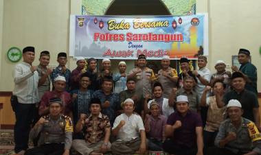 Kapolres Sarolangun: Polri dan Pers Seperti Simbiosis Mutualisme