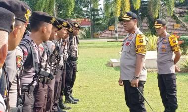 Menjelang Pengumuman KPU 22 Mei, 21 Polisi Muarojambi Dikirim ke Jakarta