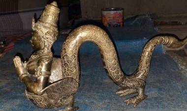 BPCB: Temuan Patung Naga di Dharmasraya Bukan Peninggalan Adityawarman