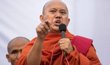 Pengadilan Myanmar Keluarkan Surat Penangkapan Pendeta Radikal Wirathu