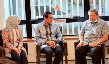 Prabowo-Sandi Berduka Cita Atas Meninggalnya Ani Yudhoyono