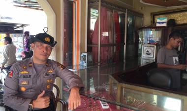 Tiga Titik Rawan Kriminal di Perbatasan, Polsek Pelawan Singkut Tetap Siaga