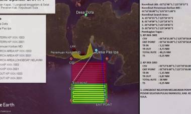 Longboat Tenggelam di Selat Capalulu Kepsul