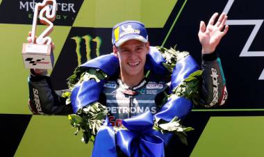 Quartararo Naik Podium MotoGP untuk Pertama Kali