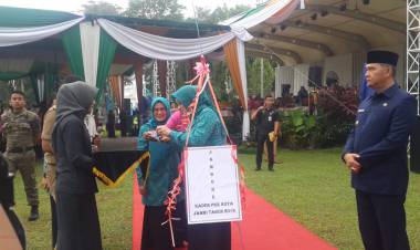 Jambore PKK Kota Jambi Ditutup, Telanaipura Juara Umum