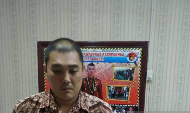 Polres Binjai Tangkap Burhan Pengusaha Perakitan Home Industri Mancis