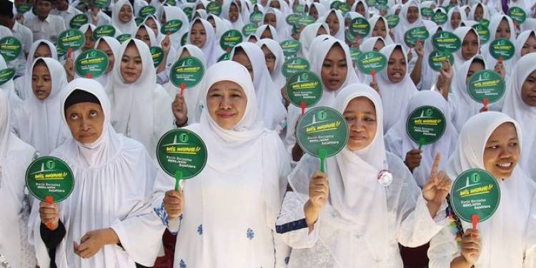 Khofifah akan komunikasikan dukungan kepada Jokowi dengan Demokrat