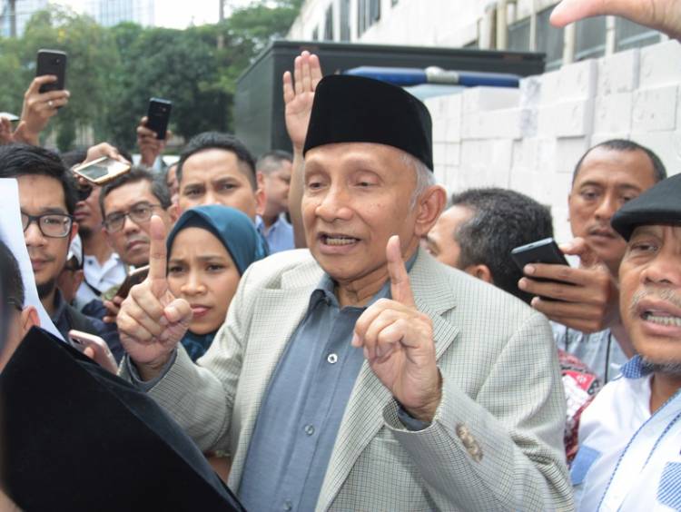 Amien Rais: Surat Pemanggilan Saya Tertanggal 2, Padahal Ratna Ditangkap Tanggal 4 