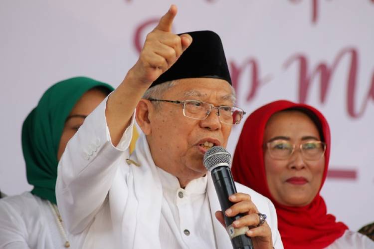 Fotonya Sakit Viral di Medsos, Ma'ruf Amin: Ngaco Itu