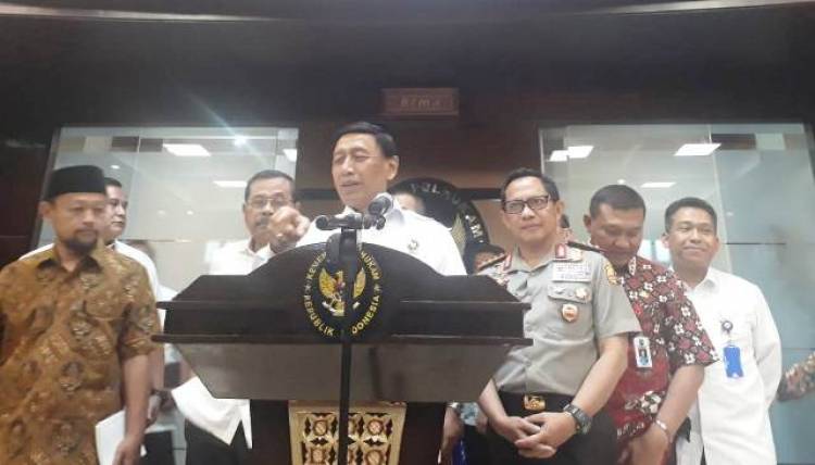 Larang Demo Bendera Tauhid, Wiranto: Serahkan Saja ke Kepolisian