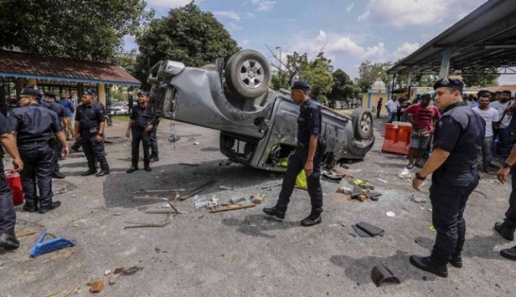 Kerusuhan Kuil Hindu Sri Mariamman, Polisi Malaysia Tangkap 4 Pelaku