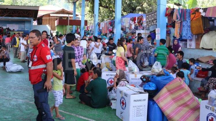 Pengungsi Tsunami di Pandeglang 3.050 Orang