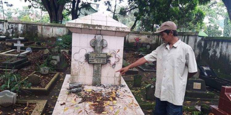 Pelaku Perusak Makam Kristiani di Magelang Diringkus, Ternyata….