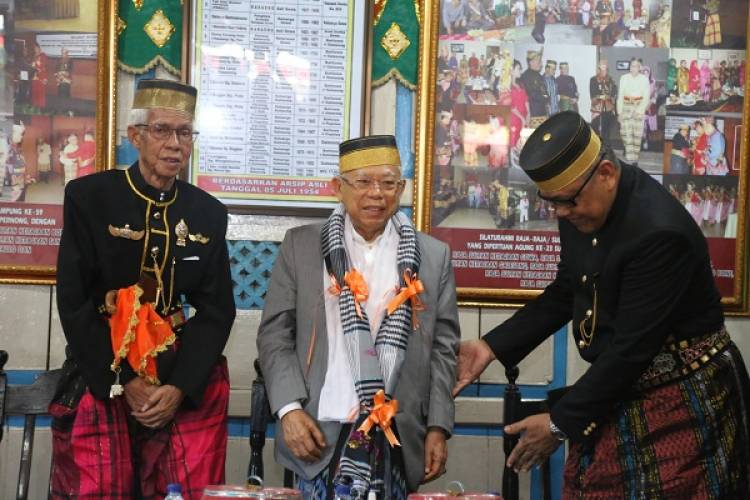 Dianugerahi Karaeng Manaba, Maruf Amin: Saya Jadi keluarga Karaeng Galaesong
