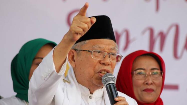 Sindir HTI, Alasan Jaga NKRI Maruf Amin Mau Jadi Cawapres