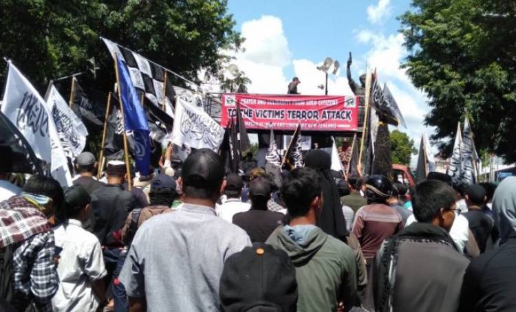 Gelar Aksi Solidaritas Muslim Selandia Baru, DSKS: Kami Kutuk Pelaku Teror