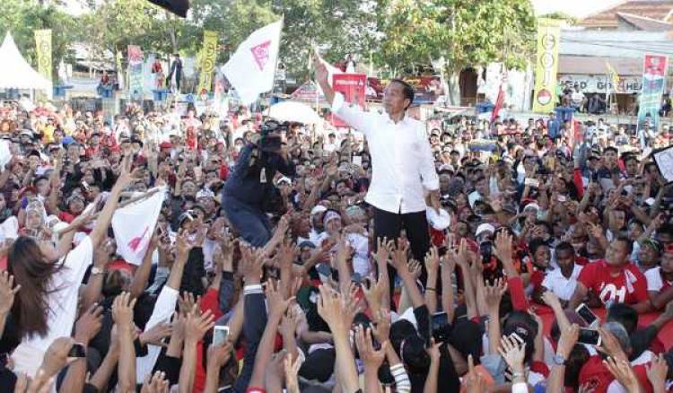 Jokowi Klaim Raih 70 Persen Suara di Asahan