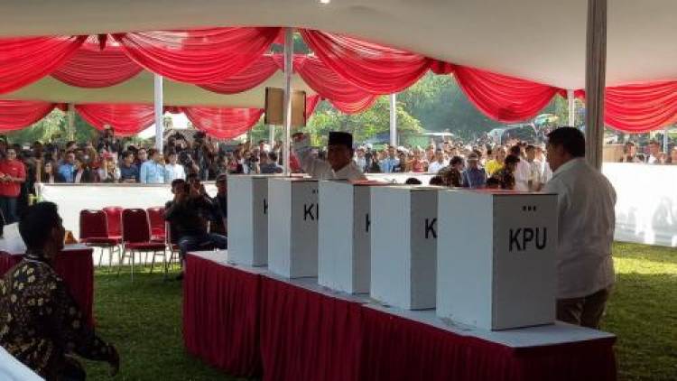 Prabowo-Sandi Menang Telak di TPS 041, Jokowi Cuma 6 Suara